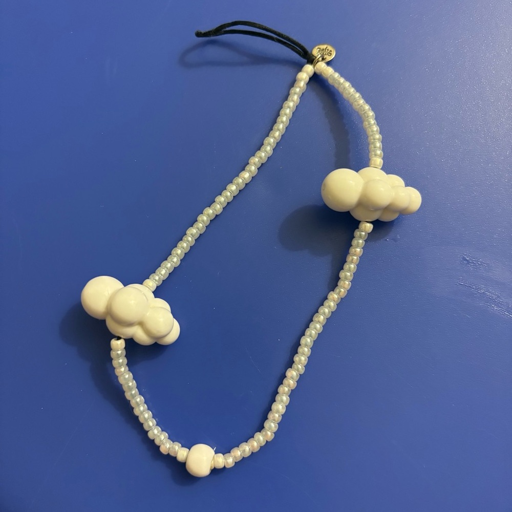 String Ting cloud Wristlet Phone Charm